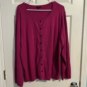 EUC Talbots cardigan sweater 3X